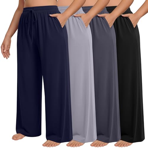 Pantalon de survêtement femme avec poches et cordon de serrage