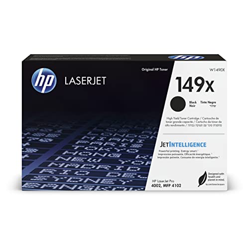 HP 149X (W1490X) Original LaserJet Toner Schwarz (Mit hoher Reichweite Kompatibel LaserJet Pro 4103)