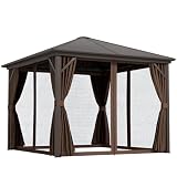 Outsunny 10×10 Single Roof Gazebo