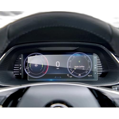 Protection d'écran en verre trempé Skoda Octavia Mk4 anti-rayures 10 pouces