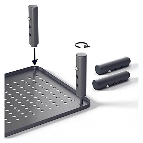 Brazo monitor para evitar dolor de cuello con soporte ajustable y cajón antideslizante 3