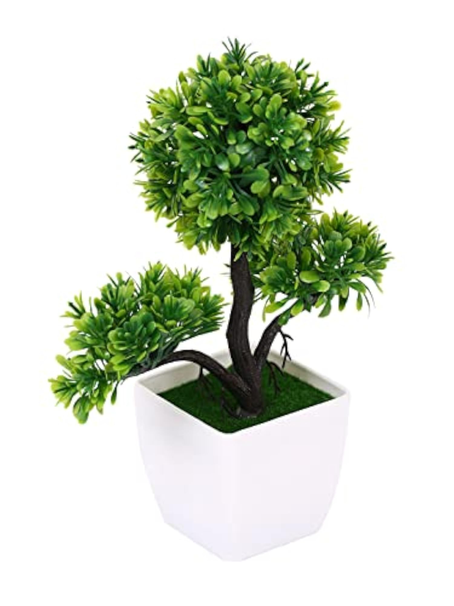 Artificial Bonsai Tree with Designer Pot for Home Decor