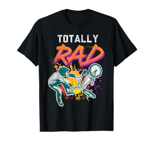 Totally Rad 80s BMX Bike T-Shirt