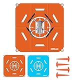 STARTRC Drone Landing Pad,65cm(25”) Universal Waterproof Portable Fast-Foldable Helipad for DJI Air 2S/Mavic Mini 2/Mavic Air 2/Mavic 2 /Holy Stone/DJI FPV Drone/RC Quadcopters
