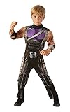 Juego de rol Rubies 3630505l Hawkeye Avengers Assemble Deluxe, disfraz, niño Joven, Negro (Original)