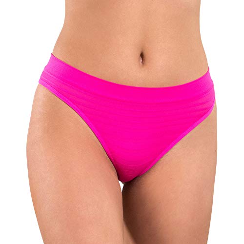 Alyce Ives Intimates Womens Seamless No Show Thong, Pack of 122