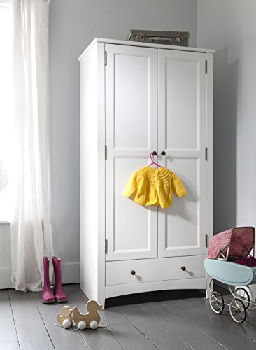 Image of Noa and Nani Birte Wardrobe with Storage in Classic White