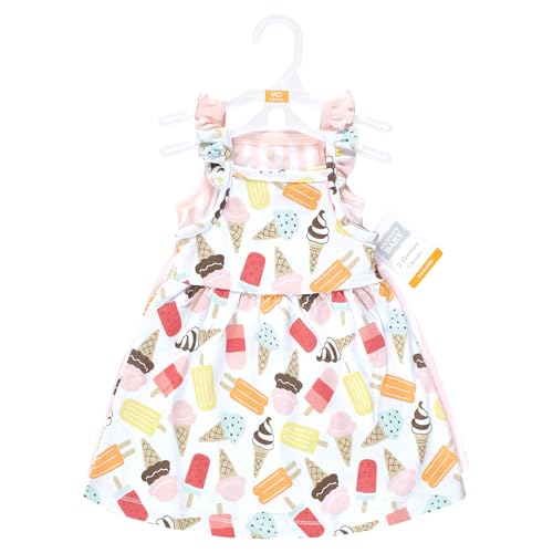 Image of Hudson Baby Girl's Cotton Dresses
