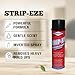 Sun-Glo Strip-Eze Baseboard Stripper - The Ultimate Solution for Removing Stubborn Soil and Wax Buildup on Baseboards, Tiles, and Floors - Gel Formula (1 case 12 18oz)