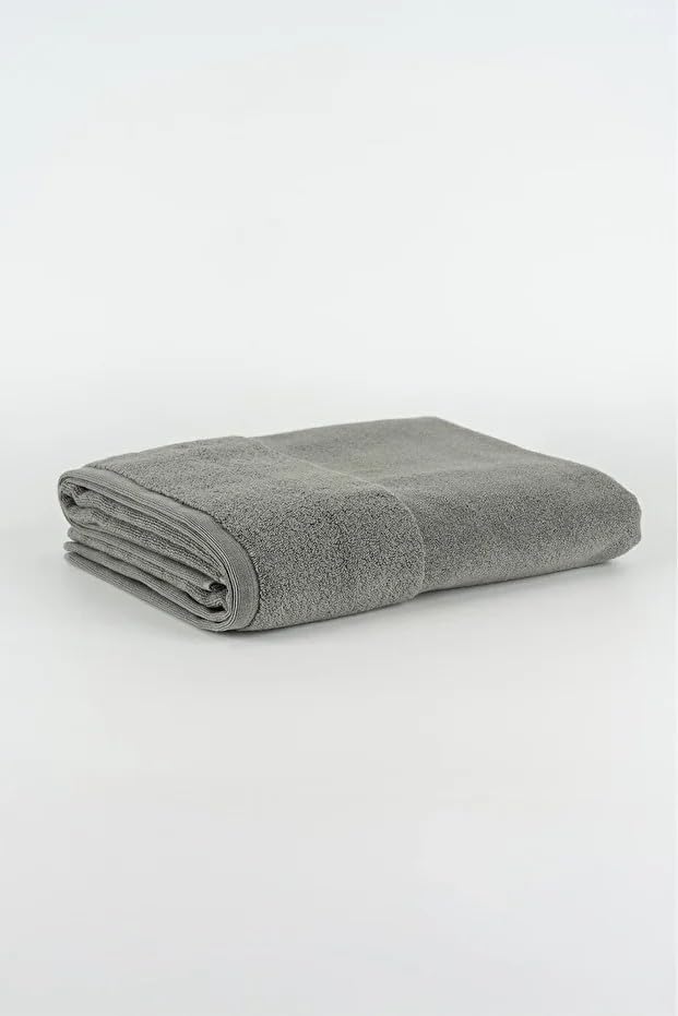 Soley Hermoso 90x150 Banyo Havlu, Gri