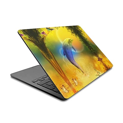 Autocollant Dauphin pour MacBook Air 2022 Customiser son Ordinateur au Bureau ou en Voyage