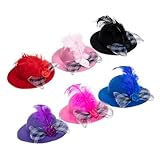 Chapeau d'oiseau élégant - est facile à et à enlever, et n'ajoutera pas de poids à poule pour la inconfortable, adorable chapeau de perroquet