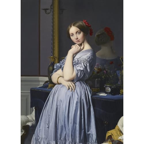 Impression giclée Ingres Comtesse de Haussonville ARTICULOZY 101x127 cm