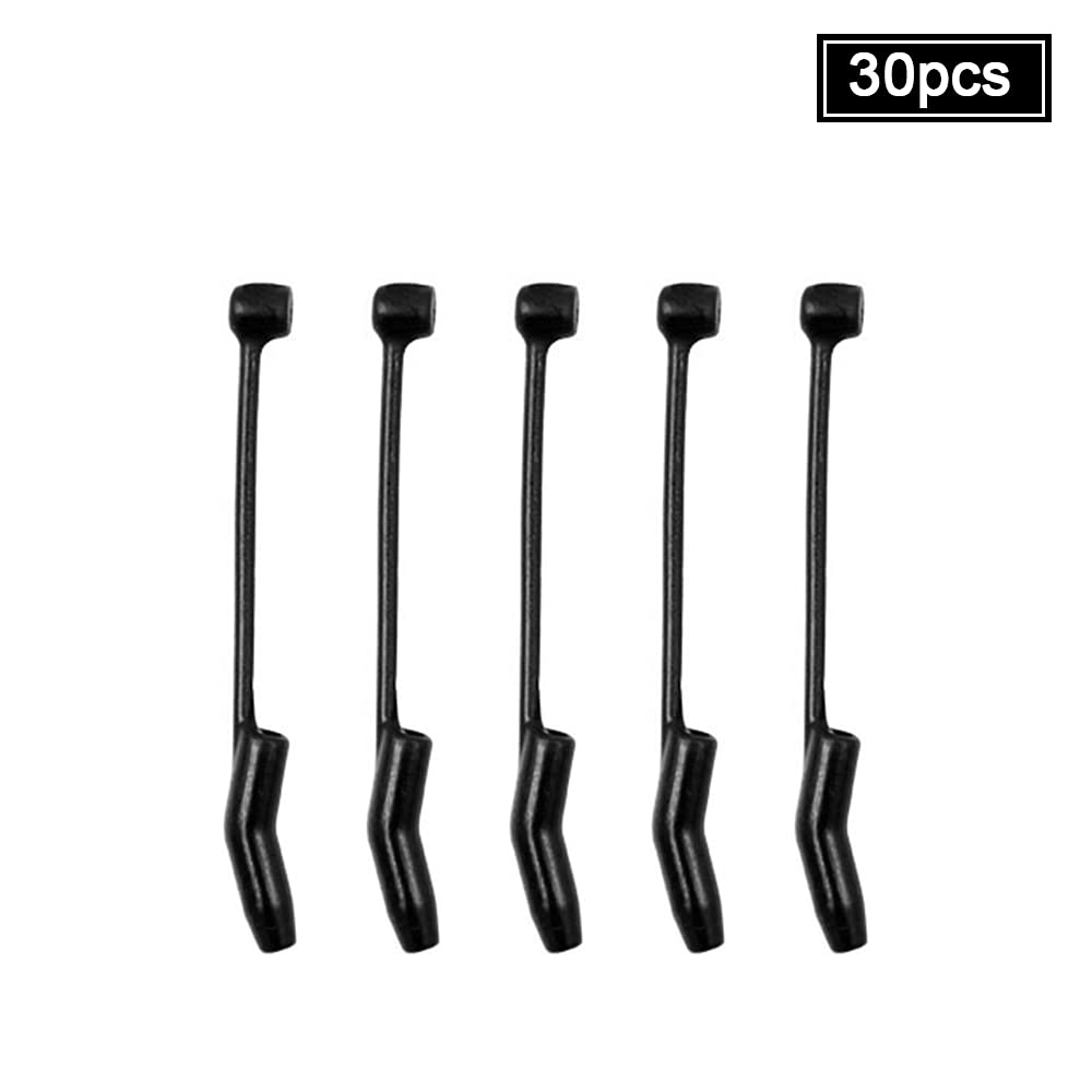 Manchons Anti-enchevêtrement Pour Pêche à La Carpe - Lot De 20/50/100 Pièces | Caoutchouc Souple, Fixation Rapide