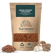 Biologisch poeder medisch paddenstoelcomplex | Reishi, Chaga, Maitake, Shiitake, Cordyceps, Melena...