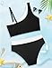 Tomolant Girls Swimsuit Bikini Set, Girls Swimsuits Size 14-16 Color Block Cut Out Two Piece Bathing Suit for Teens with Chest Pad Adjustable Straps Swimwear Set