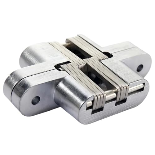Charnière invisible No. 6 Hinge pliante à 180° en acier robuste - 2