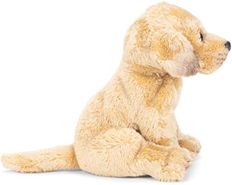DEMDACO Yellow Labrador Soft Plush Stuffed Animal Figure Toy, 6 Inch, Golden Brown