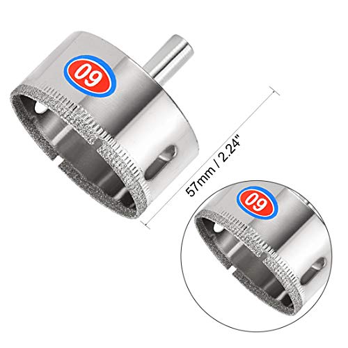 Sourcingmap 60 mm punta diamantata sega a tazza