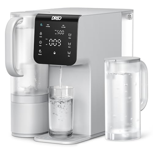 Dreo Reverse Osmosis Water Filter Countertop, 7-Stage RO Water Filtration System, Installation-Free,...