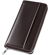 財布 メンズ 栃木レザー 長財布 本革 大容量 YKKファスナー 一流の財布職人が作る レディース財布 ウォレット 牛革 小銭入れ サイフ コンパクト シンプル 無地 男性 紳士用 おしゃれ 男...