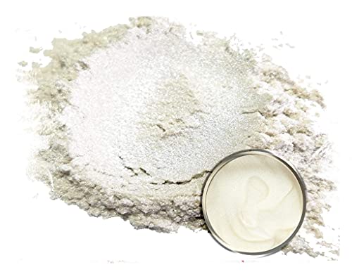 Eye Candy Premium Mica Powder Pigment “Soma White” (25G) Multipurpose Diy Arts And Crafts Additive | Natural Bath Bombs, Resin, Paint, Epoxy, Soap, Nail Polish, Lip Balm (Soma, 25G) #TOP1