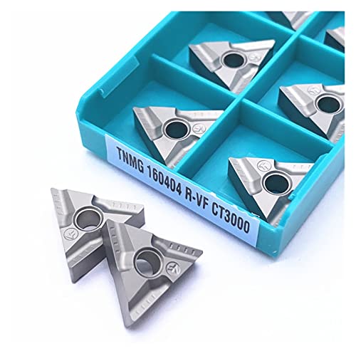 Puntas de Carburo para Torno 10 Pcs TNMG160404R CT3000 miniatura 1