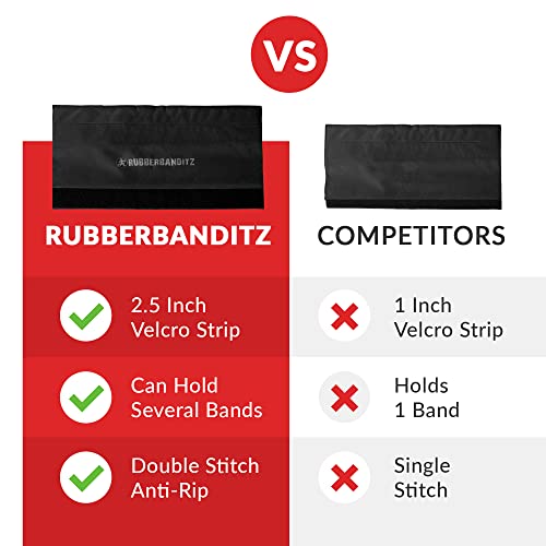 Rubberbanditz Resistance Band Protective Sleeve Cover - Exercise Band Protector Keeps Bands Safe Using Nylon Fitness Band Cover - Resistance Band Sleeve For Under Feet Or Sharp Edges #TOP4