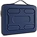 DOMISO 14 inch Laptop Sleeve with Handle Shockproof Computer Bag Waterproof EVA Protective Carrying Case for 14