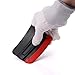 Gomake Vinyl Felt Squeegee 4 Inch Built in Magnet with Big Buffer Felt Edge for Car Vinyl Scraper Decal Applicator Tool, Pack of 3