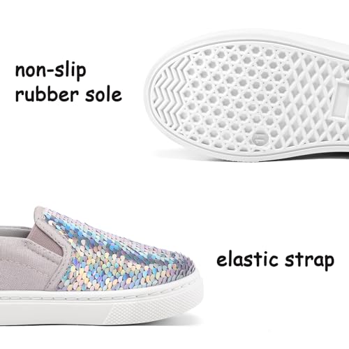 Image of KomForme Toddler Sneakers for Boys and Girls Cartoon Dual Hook and Loops Sneakers Baby Canvas Shoes | Comfortable, Lightweight
