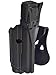 IMI-Defense Glock Tactical Holster Polymer Roto Level-2 Retention Paddle For Glock 17/19/22/23/25/31/32