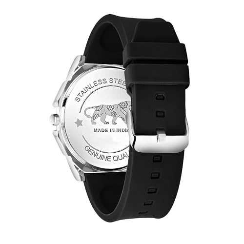 Image of styledose Men's Watch Analog Quartz with Chronograph & Silicone Strap -Casual & Formal Wrist Watch for Men