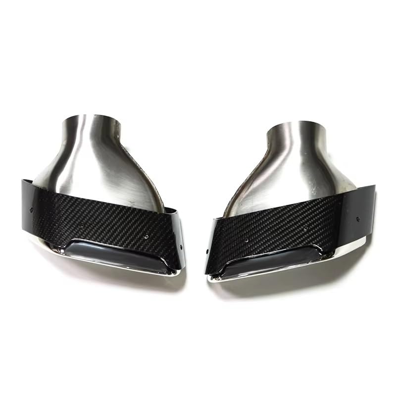 Silencieux d'échappement BMW G30 G31 520i 528i performance carbone carré
