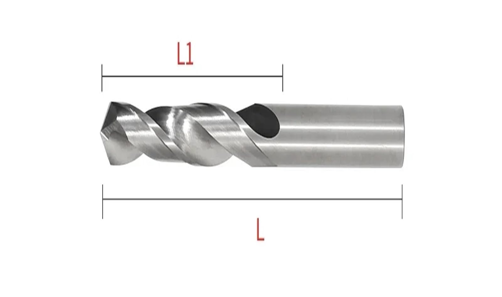 Brocas de carburo tungsteno sólido, 1 unidad, for Cnc, 7,2-16mm, herramientas trabajo Metal, taladro duro(11.5mm)