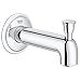 Grohe 13344000 Grohe 13 344 Fairborn 5-9/16" Diverter Wall Mounted Tub Spout with SilkMove