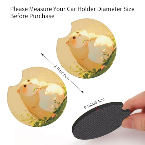 2 Pack de Posavasos para Carro de 2.7 Pulgadas miniatura 3