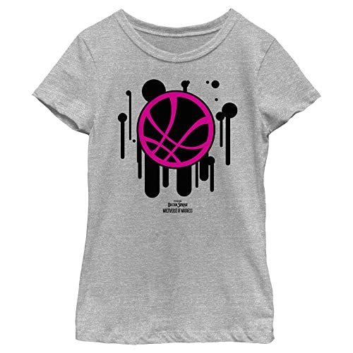T-shirt Marvel Fille Drip Seal en coton respirant pour le quotidien actif des enfants