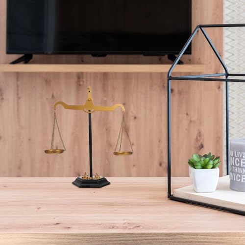 Centre de table balance en fer CANIGHT au design épuré - 7