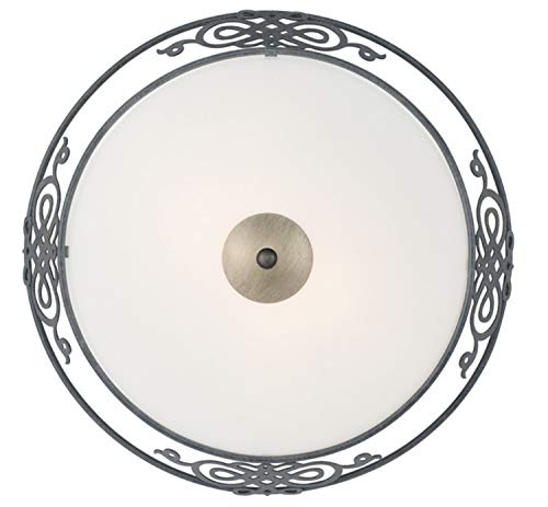 EGLO Deckenlampe Mestre, Vintage Deckenleuchte, Retro Wohnzimmerlampe aus...