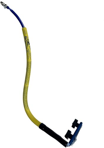 Bike Tow Leash - Yellow - Hands Free Dog Leash Bike Attachment (Left Side) - Safe for Large and Small Dogs - Walking and Running