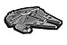 Jadedragon Star War Embroidered Morale Hook Fastener Tactical Patch (Black)