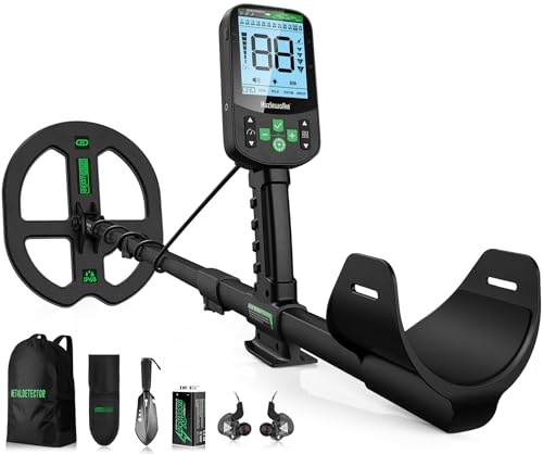 48" Deep Metal Detector with Pinpointer & Waterproof Coil
