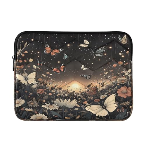 Funda para portátil 15-16 pulgadas con diseño mariposa