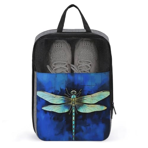 Bolsa para zapatos de golf impermeable organizador con cremallera antipolvo para maletas de viaje