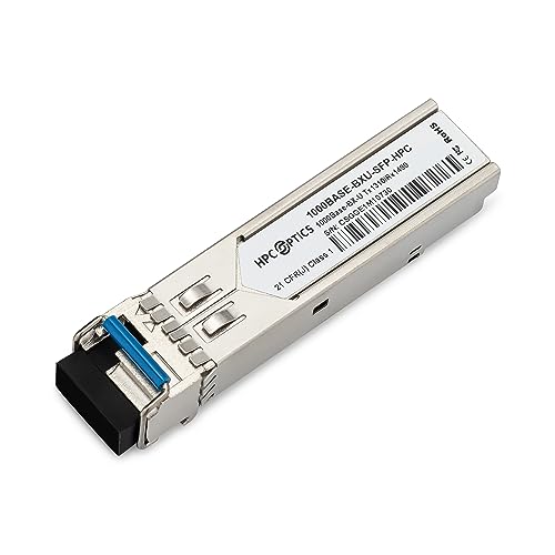 HPC Optics Compatible with Extreme MGBIC-BX40-U 1000BASE-BX-U Bi-Directional SFP Transceiver | 1G BIDI 1310/1490 40km MGBIC-BX40-U-HPC