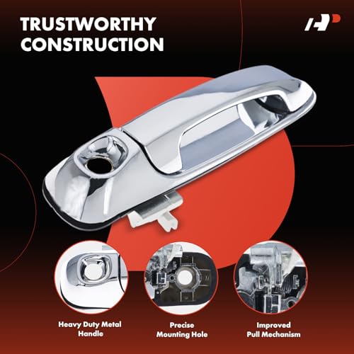 A-Premium Upgraded Metal Exterior Door Handles - Front & Rear Side by A-Premium - Used condition - Image 4