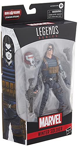 Hasbro E8770 Marvel Black Widow Legends Series 15 cm große Winter Soldier Action-Figur mit 2 Accessoires, ab 4 Jahren – Bild 4