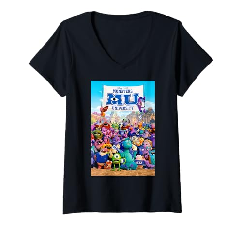 T-shirt Monsters University col V le cadeau parfait pour fan de Pixar