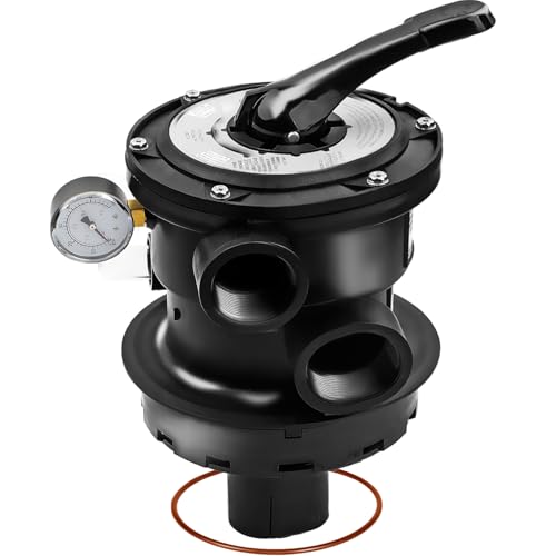 Fexhull SP0714T Top-Mount Multiport Valve Fit for Hayward SandMaster Sand Filters SM1700T | Fit for Hayward SwimPro Sand Filters SW196T | Fit for Hayward ProSeries Sand Filters GM140.GM142